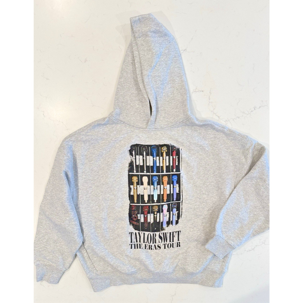 TAYLOR SWIFT THE ERAS TOUR MICROPHONE SET HOODIE … - image 1
